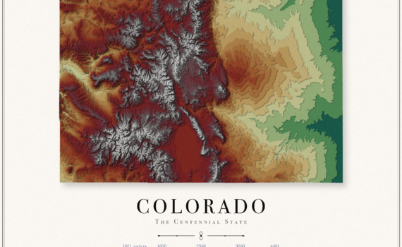 Colorado Elevation Map